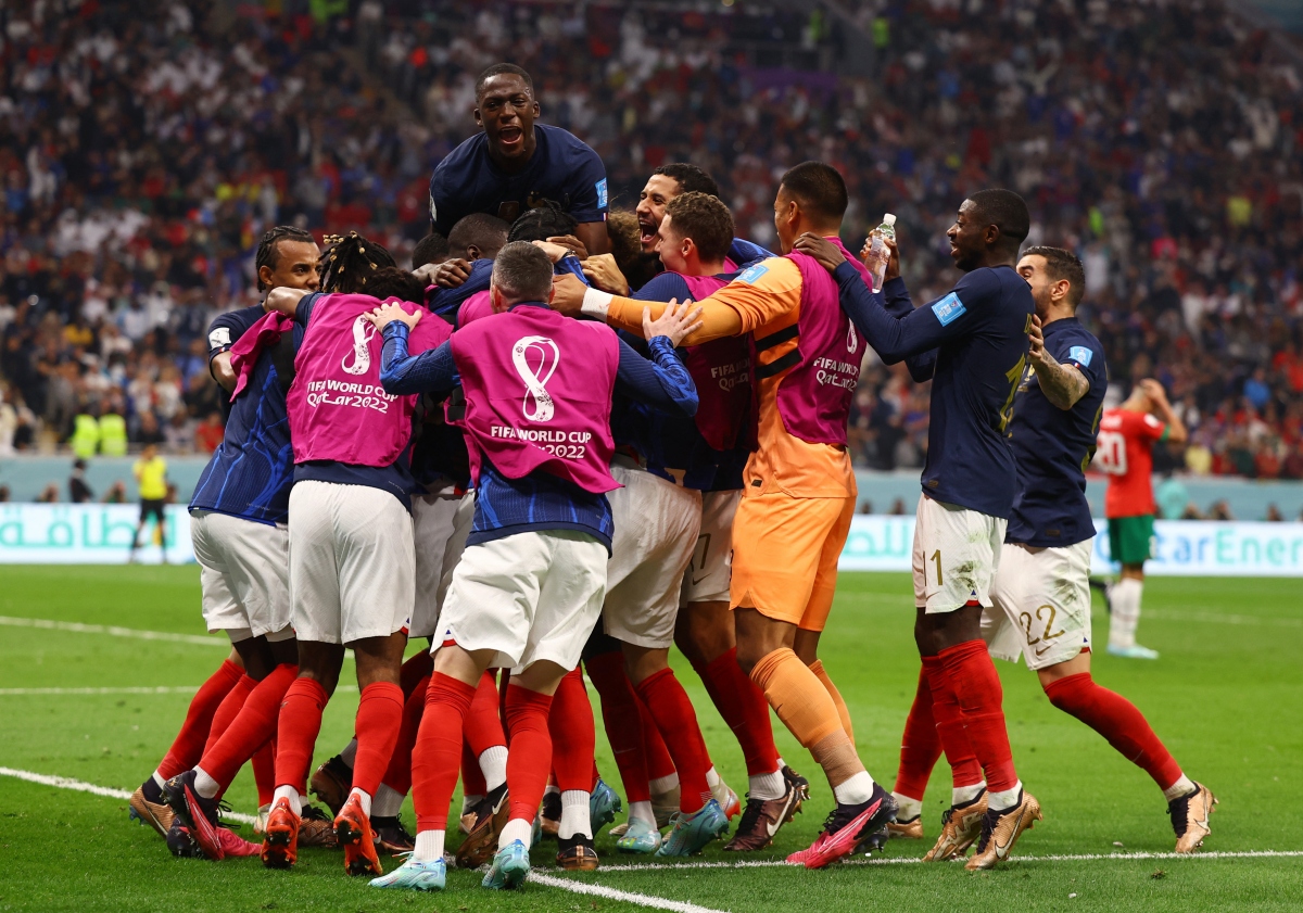 Kết quả Pháp 2-0 Morocco: Bán kết World Cup 2022