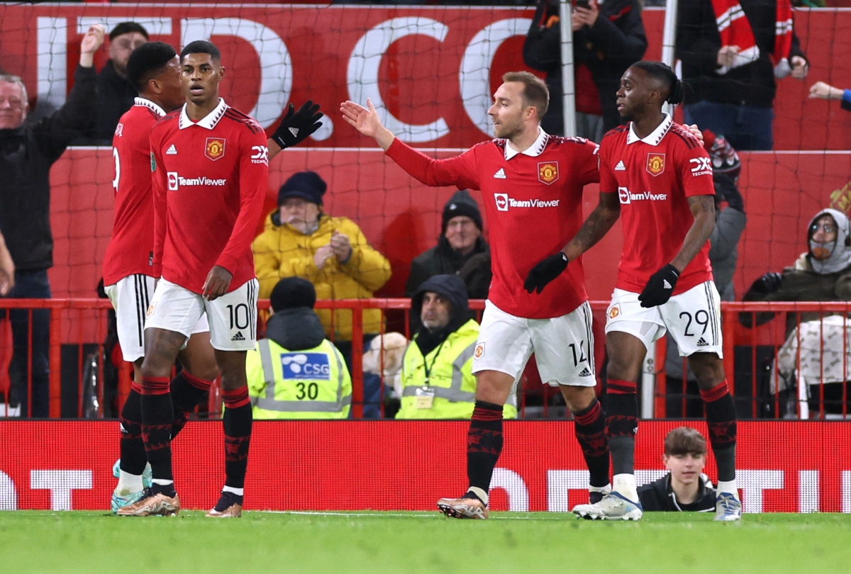 eriksen va rashford ghi ban dua mu vao tu ket cup lien doan anh hinh anh 2