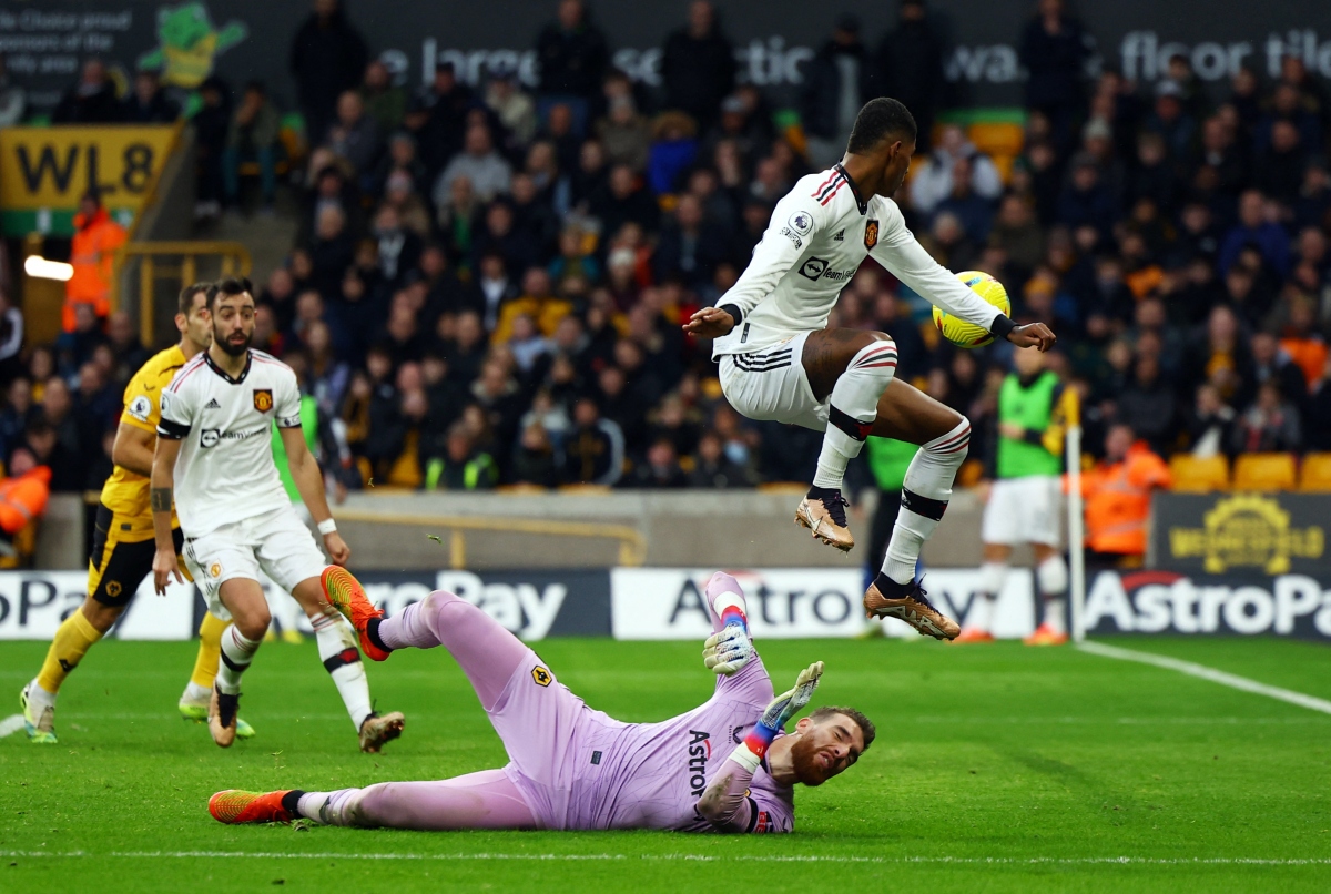 rashford bắn hạ wolves, mu chiếm vị trí top 4 ngoại hạng anh hình ảnh 5 rashford ban ha wolves, mu chiem vi tri top 4 ngoai hang anh hinh anh 5