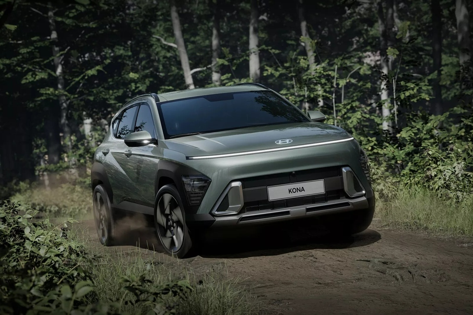 hyundai kona 2024 lo dien voi thiet ke doc dao hinh anh 5