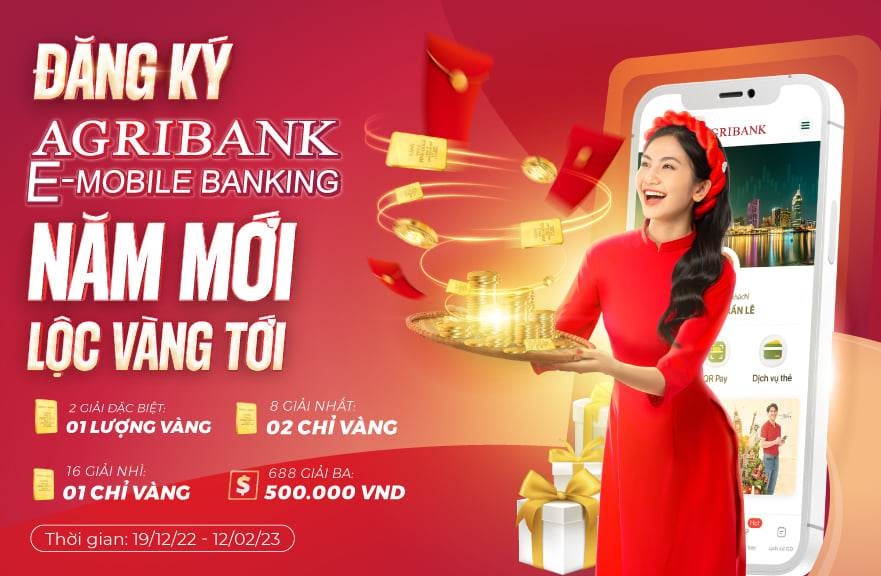 hon 4,6 ty dong qua tang cho khach hang mo tai khoan agribank e-mobile banking hinh anh 1