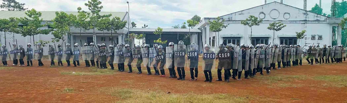 canh sat co dong binh phuoc huan luyen san sang chien dau hinh anh 3