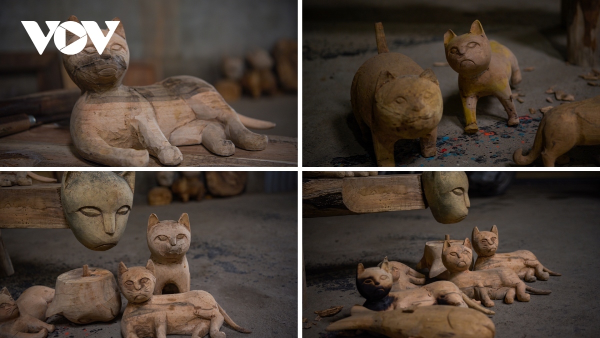 artisan creates cat sculptures to welcome in 2023 picture 13