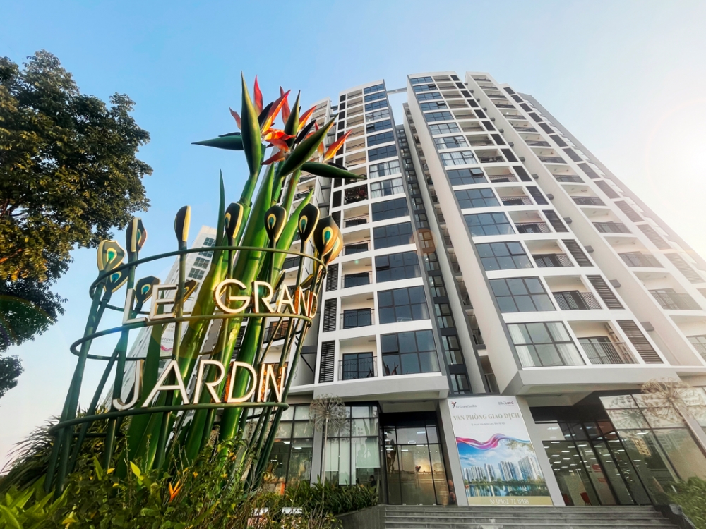 can ho cao cap le grand jardin song sang giua mien xanh hinh anh 1