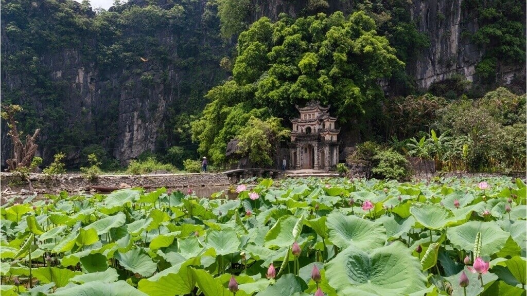 admiring three vietnamese pagodas hidden in caves picture 3
