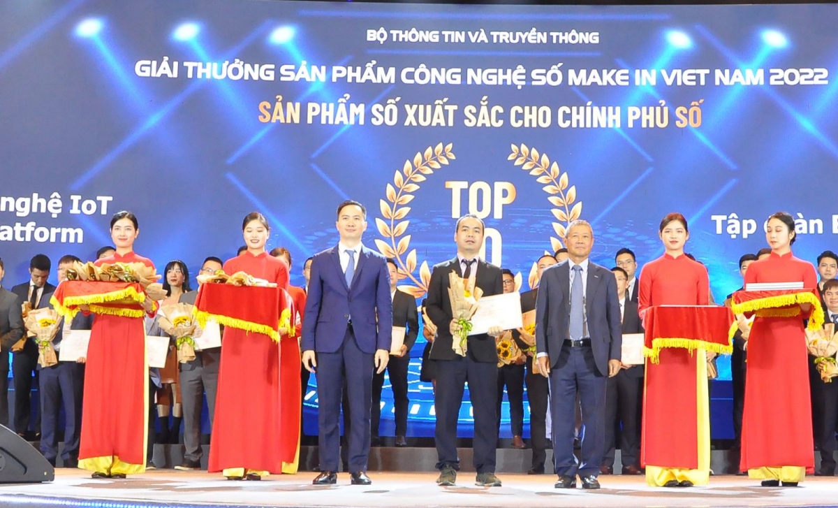 4 giai phap so cua vnpt duoc vinh danh tai giai thuong make in viet nam nam 2022 hinh anh 2