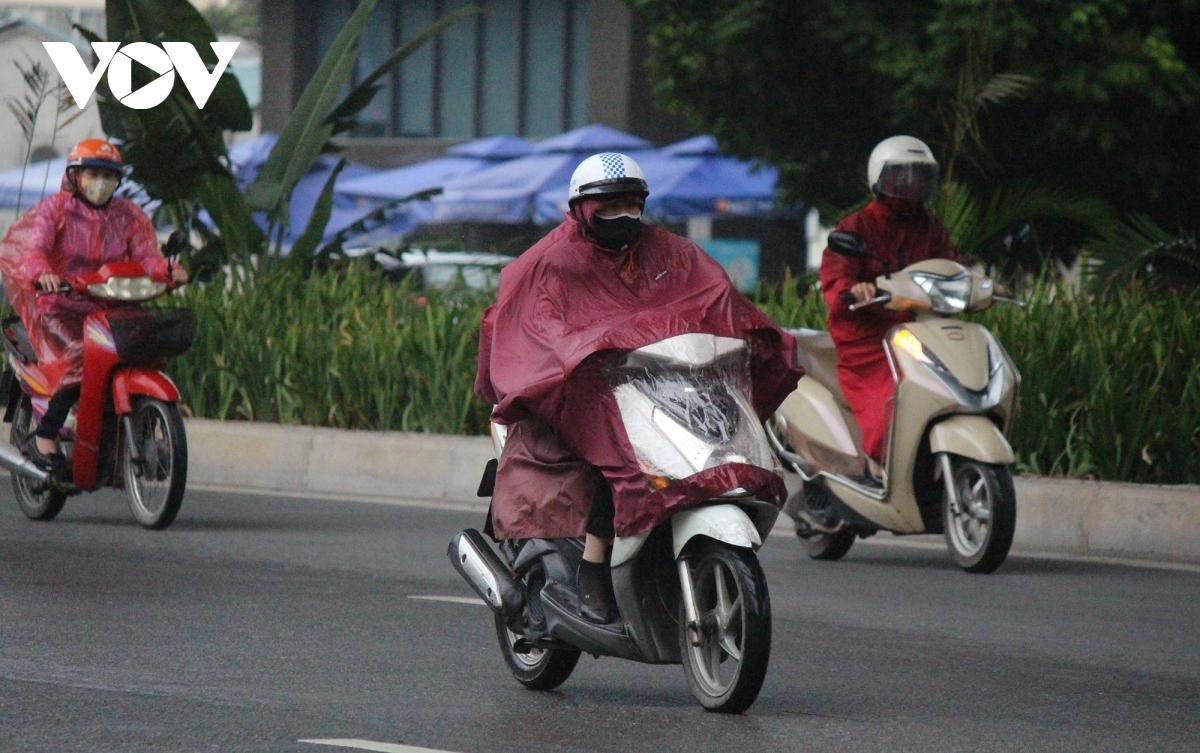 thoi tiet ngay 27 12 ha noi co mua rai rac, troi ret hinh anh 1