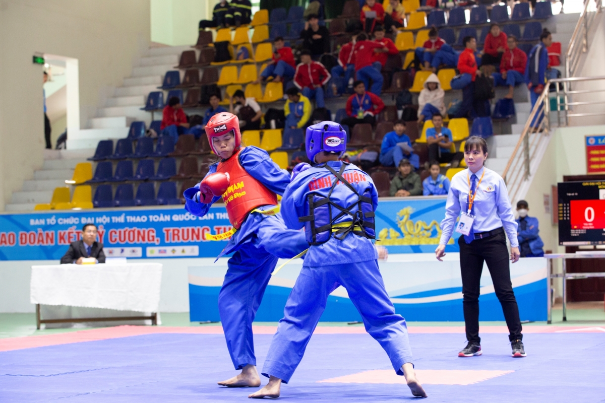 Đại hội Thể thao toàn quốc năm 2022: Hơn 350 VĐV tranh tài môn Vovinam
