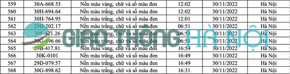 danh sach o to bi phat nguoi thang 11 2022 hinh anh 21