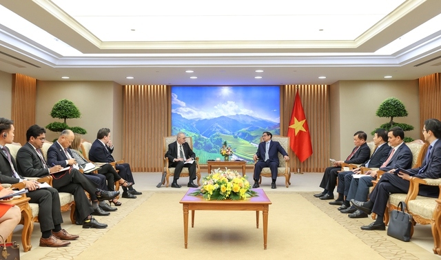 pm hosts usabc, us corporation leaders in hanoi picture 1