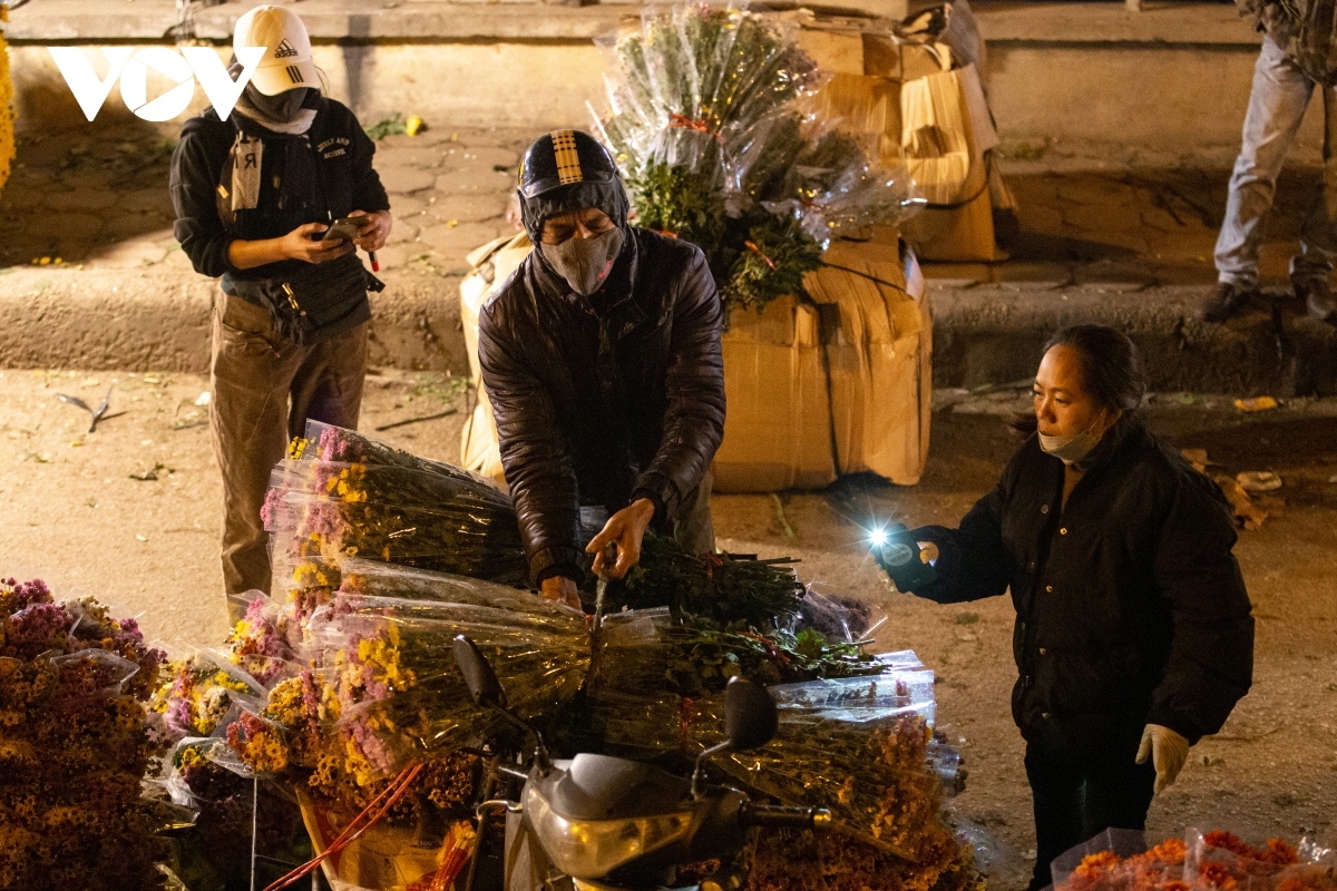 hanoi s outdoor workers make a living on freezing cold nights picture 14