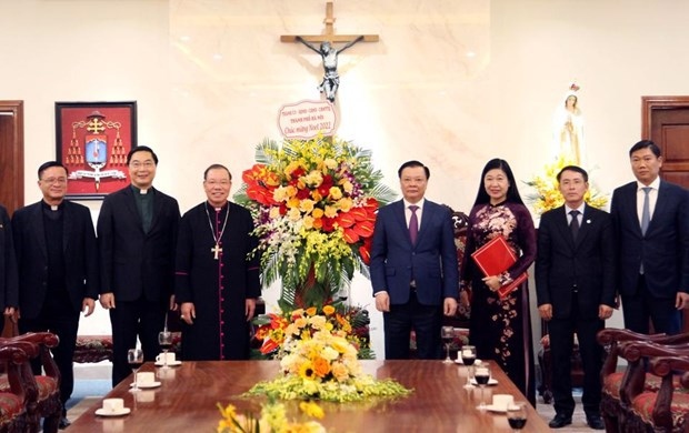 municipal party leader extends christmas greetings to local catholics picture 1