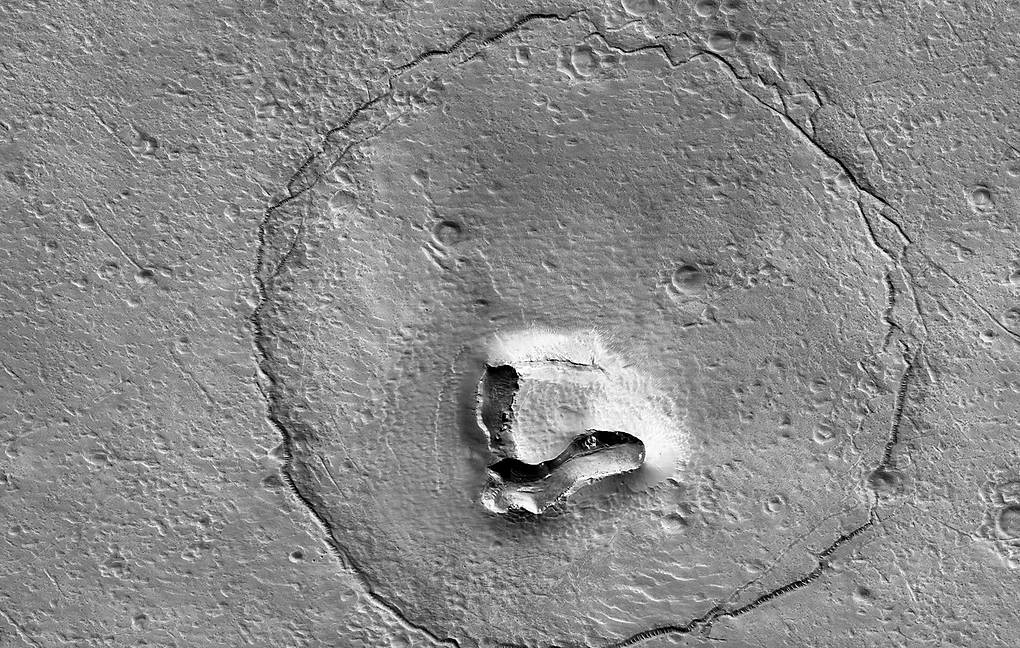 Những hình ảnh ảo diệu về nước trên Sao Hỏa  baotintucvn