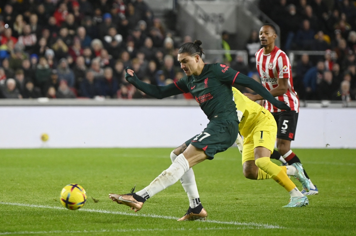 nunez vo duyen, liverpool thua dau brentford hinh anh 2