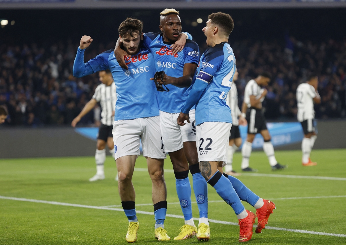 song sat osimhen - kvaratskhelia toa sang, napoli dai thang juventus hinh anh 2