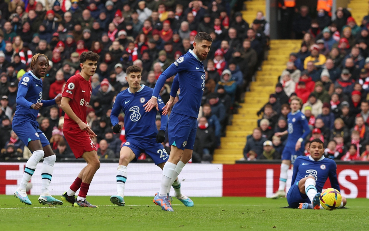 Kết quả bóng đá Liverpool 0-0 Chelsea vòng 21 Ngoại hạng Anh 2022/2023