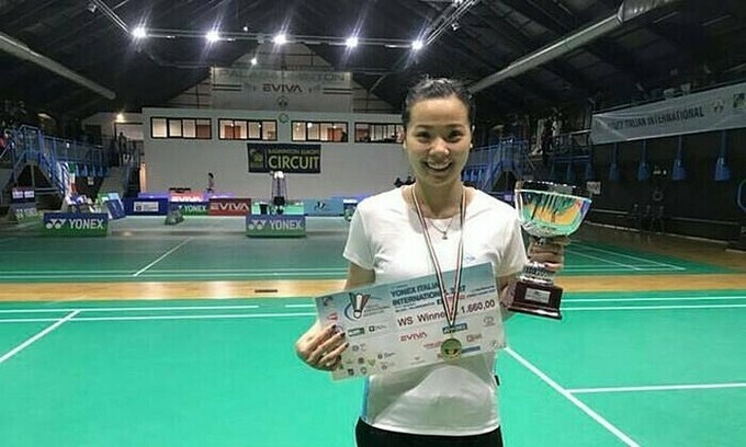 female vietnamese badminton star placed 50th in world rankings picture 1 female vietnamese badminton star placed 50th in world rankings picture 1