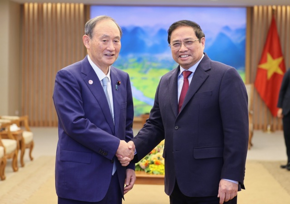 vietnamese and japanese leaders upbeat about flourishing bilateral ties picture 1