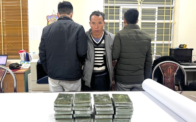 trans-national drug-trafficker arrested by police in lao cai picture 1