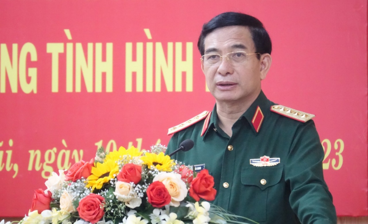 Đại tướng Phan Văn Giang: Làm gì đều phải nghĩ đến quốc phòng, an ninh