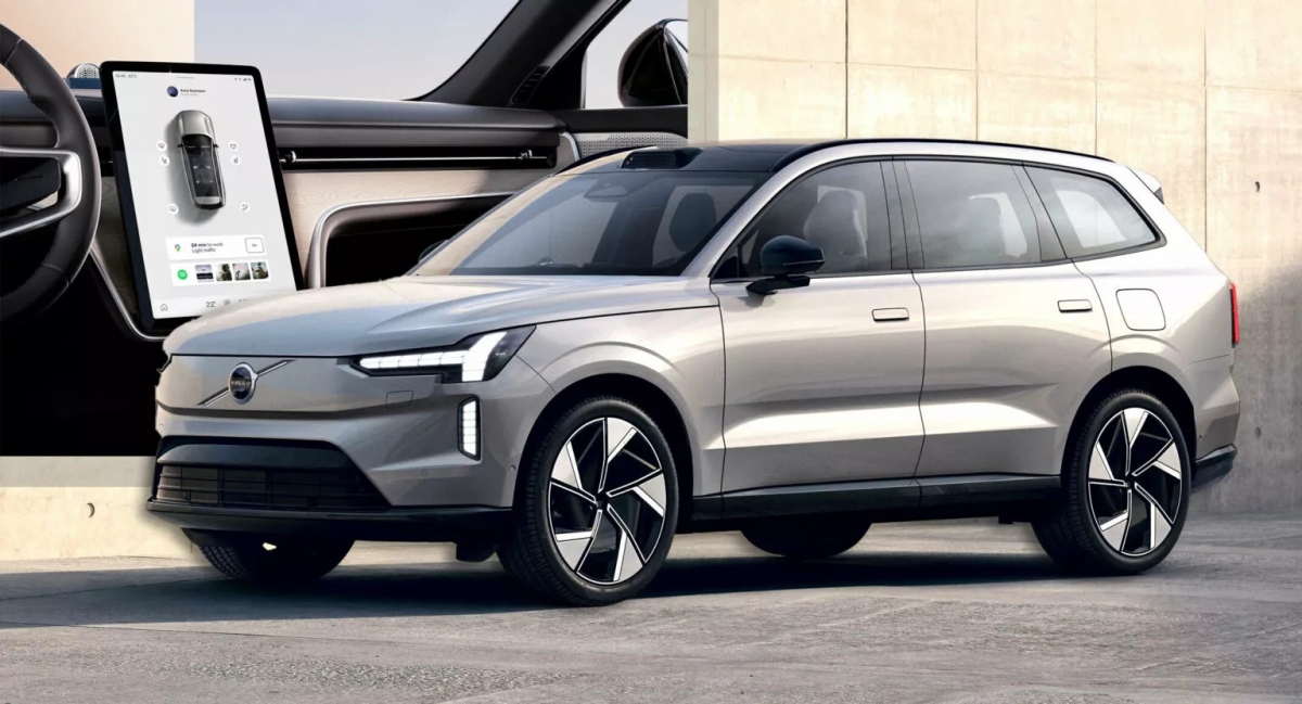 Volvo EX90 đời 2024 ra mắt tại triển lãm CES