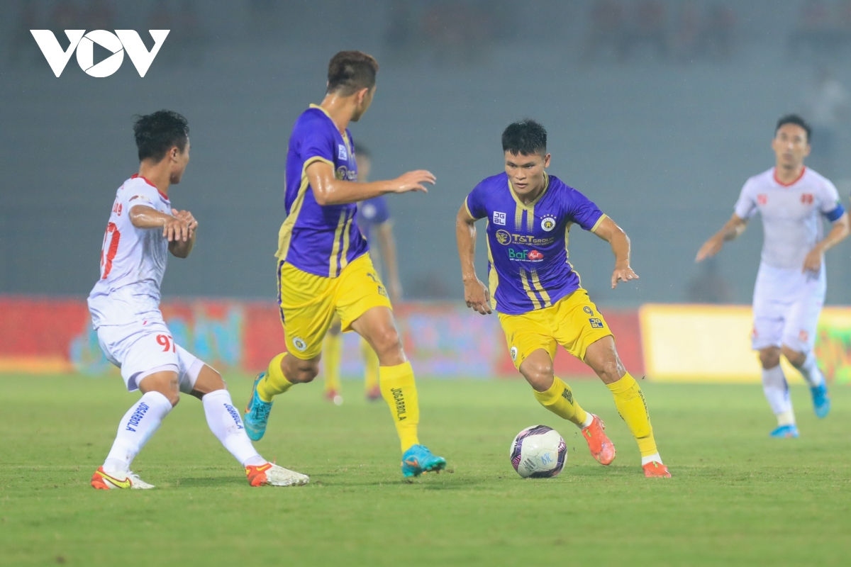 ha noi fc - hai phong bua tiec khai man mua giai moi cua bong da viet nam hinh anh 1