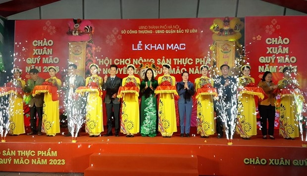 food and agricultural product fair for tet opens in hanoi picture 1