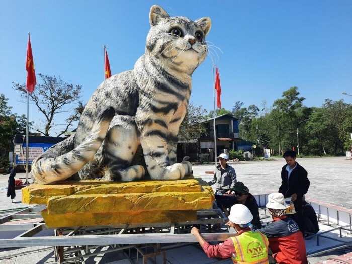 Ai làm linh vật mèo quý mão tại Quảng Trị