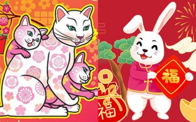 Vì sao năm Mão của Việt Nam là mèo trong khi các nước châu Á lại là thỏ?