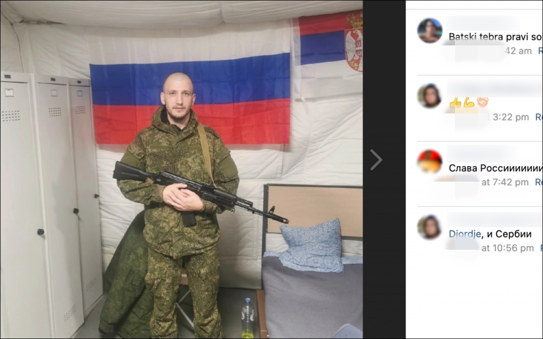 linh tinh nguyen serbia gioi vo gia nhap tieu doan nga o tinh zaporozhye hinh anh 1