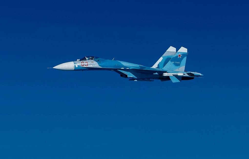 Tiêm kích Su-27 của Nga chặn máy bay trinh sát Đức trên biển Baltic