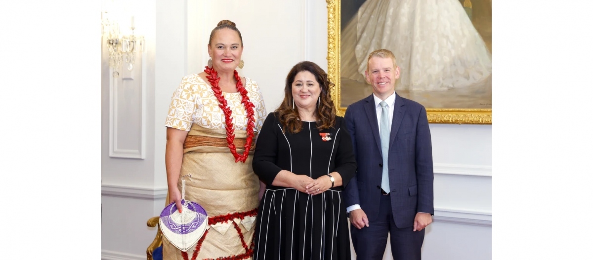 Thủ tướng mới của New Zealand tuyên thệ nhậm chức