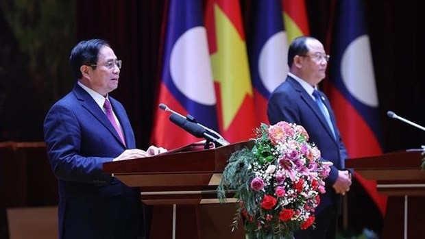 vietnamese, lao pms wrap up solidarity and friendship year picture 1