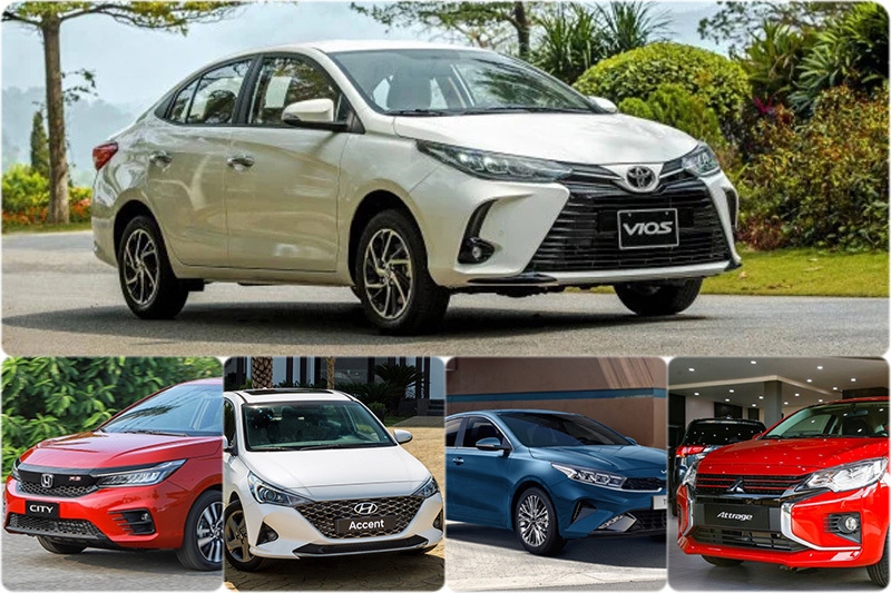 Mẫu sedan hạng B nào được người Việt mua nhiều nhất năm 2022?