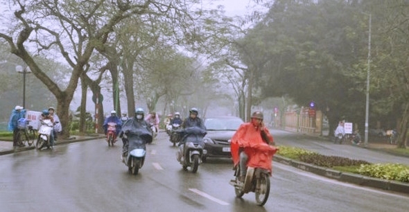 thoi tiet ngay 10 2 ha noi tiep tuc mua va lanh hinh anh 1