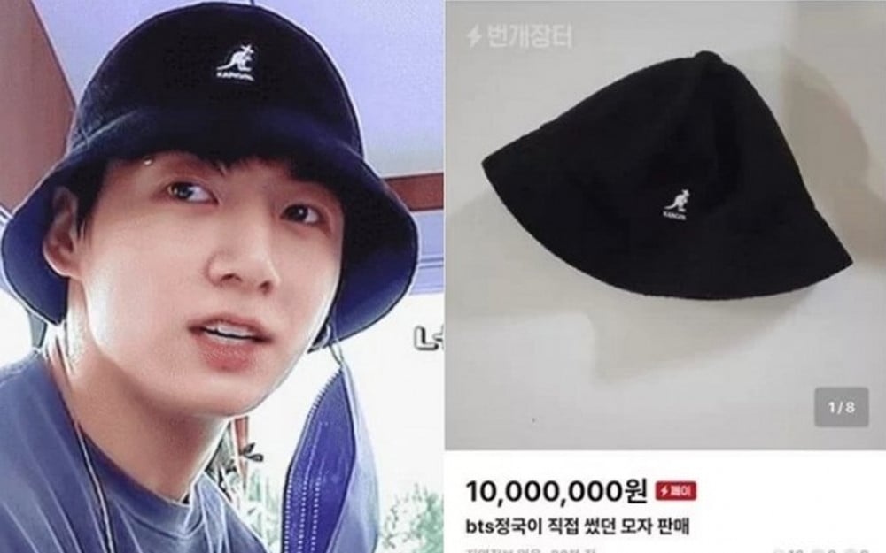 Một người bị truy tố vì bán chiếc mũ của Jungkook với giá cắt cổ