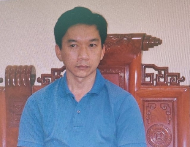Đối tượng Trần Văn Châu, Phó giám đốc Công ty Luật Pháp Việt đã bị công an bắt giữ
