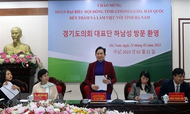 rok delegation pays working trip to ha nam picture 1