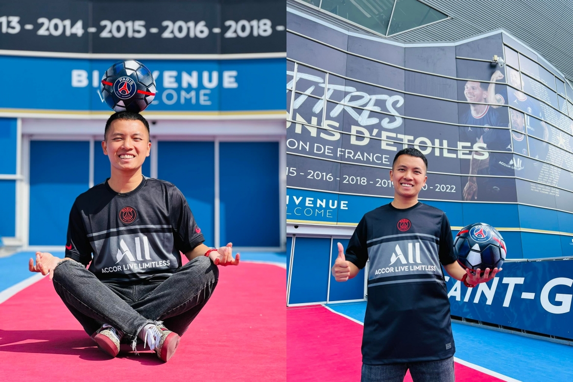 youtuber bong da Do kim phuc duoc cuu sao psg moi du khan tran dau o champions league hinh anh 1