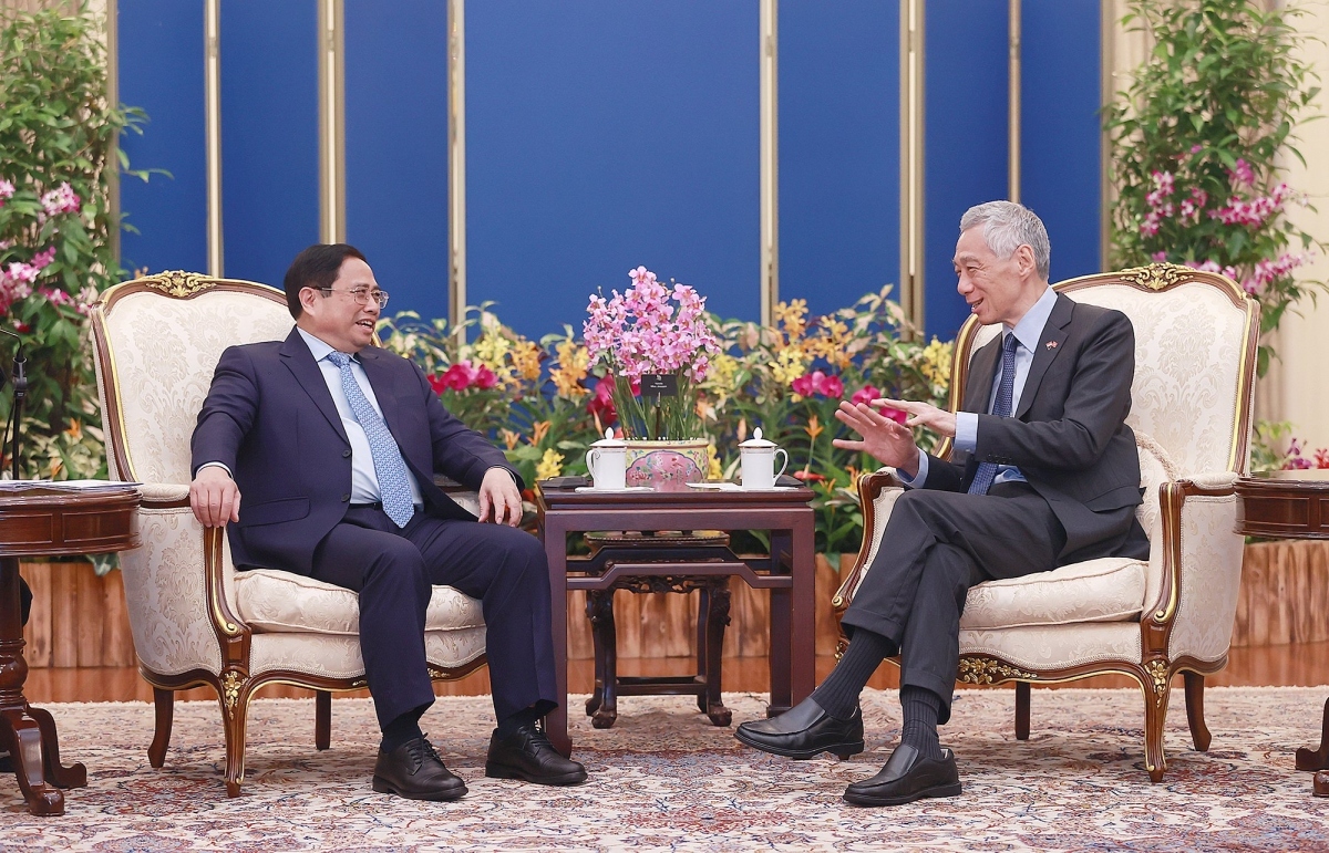 vietnamese and singaporean pms positive on bilateral ties picture 1