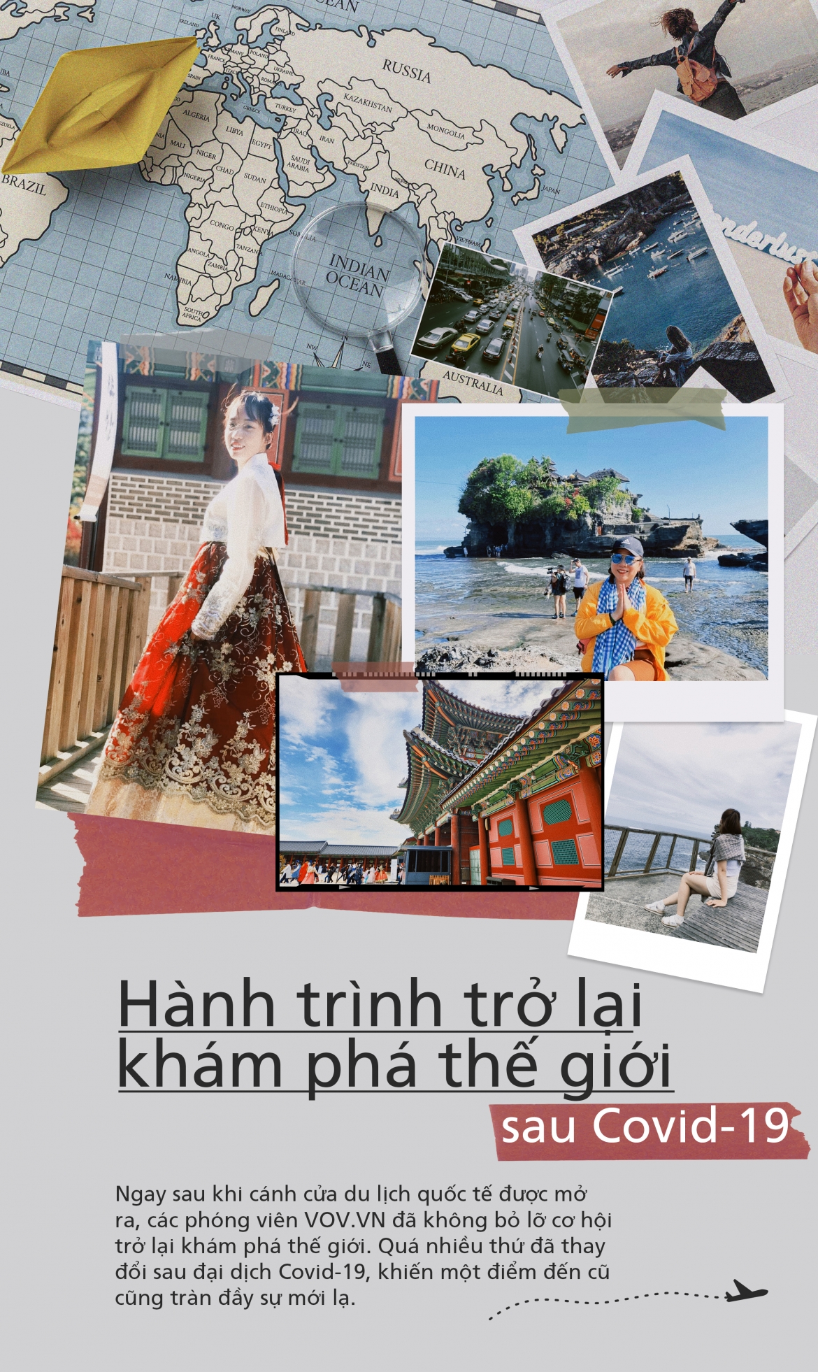 Hành trình trở lại khám phá thế giới sau Covid-19