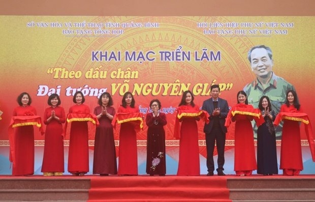 exhibition honouring general vo nguyen giap kicks off in quang binh picture 1