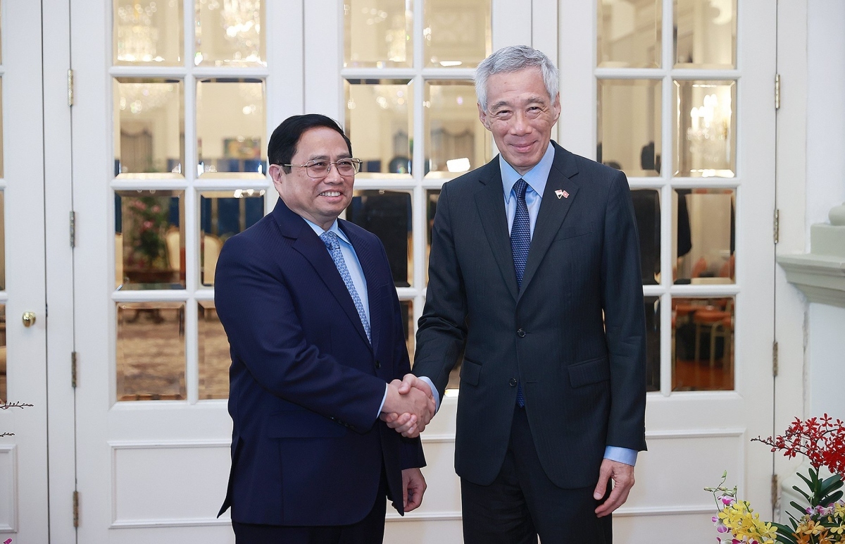 vietnamese and singaporean pms positive on bilateral ties picture 2