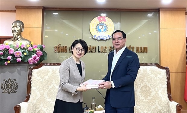 vietnam general confederation of labour keen on deepening ties with ilo picture 1