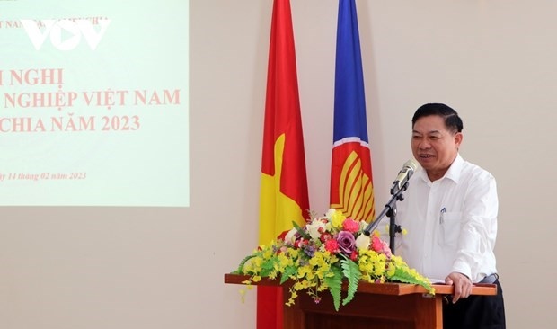 conference discusses support for vnese businesses in cambodia in removing difficulty picture 1