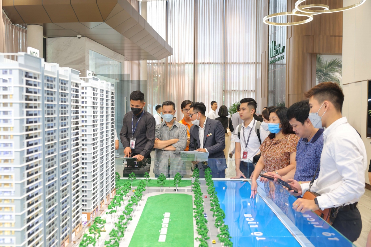 Hanoi Melody Residences rầm rộ khai trương đầu năm