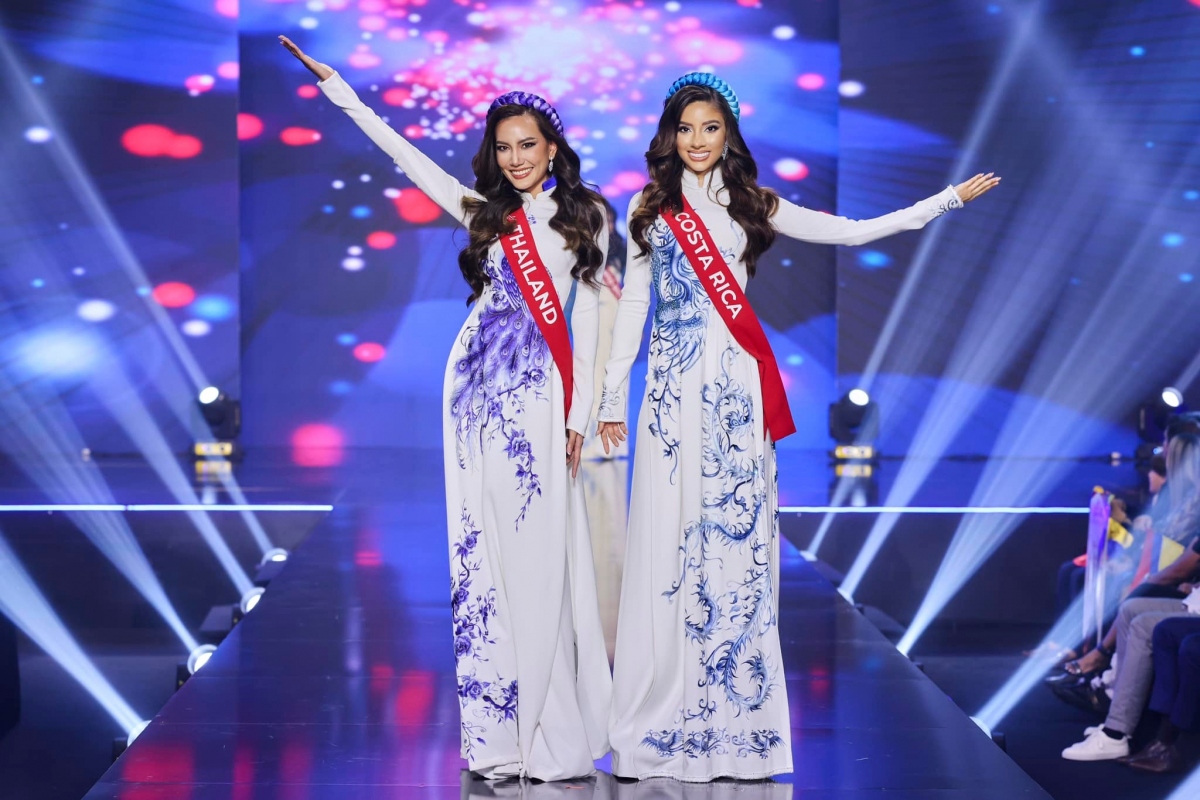 miss charm 2023 beauties appear charming during ao dai performance picture 9