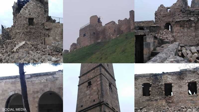 Nhiều tòa nhà lịch sử và địa điểm khảo cổ tại Syria bị phá hủy do ...
