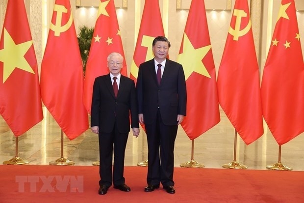 top chinese leader sends thank-you letter to vietnamese party chief picture 1