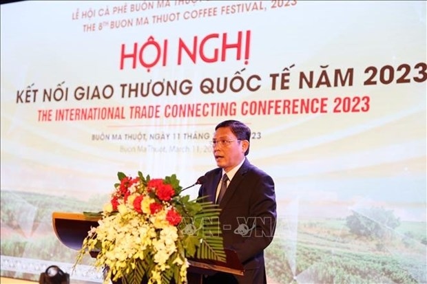 conference promotes coffee trade in dak lak picture 1